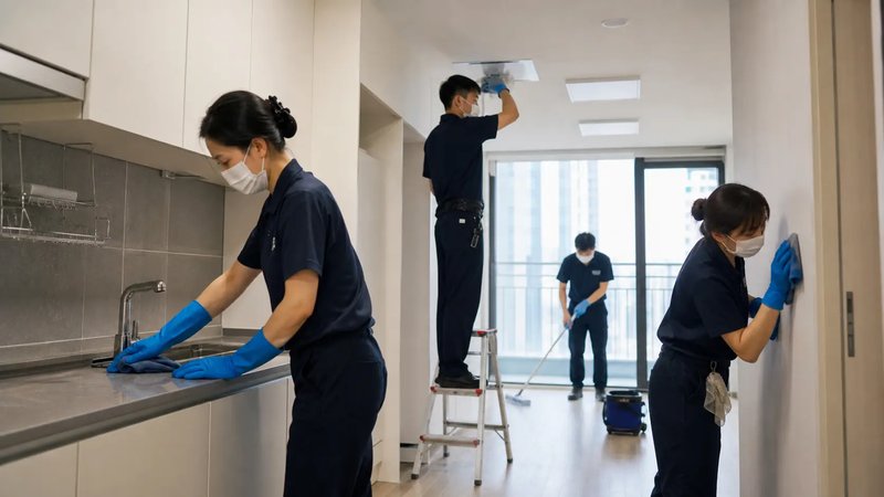 케이크린 폐기물처리본점 (폐기물처리 관할배차팀) 입주청소 안내 3호점